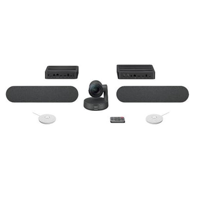 Rally Plus system w/white mics Rally Plus system w/white mics